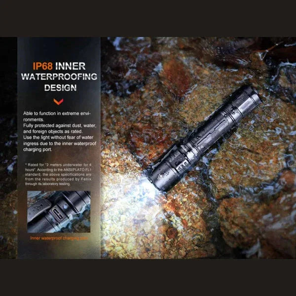 GUNMANSA FENIX PD35R RECHARGEABLE FLASHLIGHT