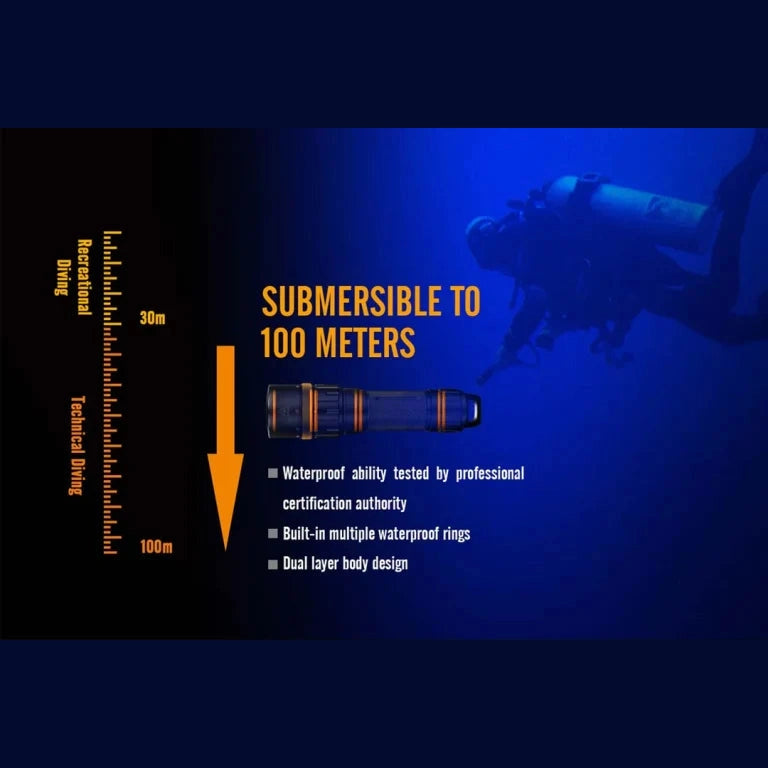 GUNMANSA FENIX SD11 DIVING FLASHLIGHT