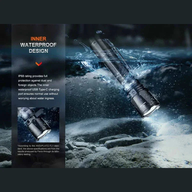 GUNMANSA FENIX TK11R RECHARGEABLE TACTICAL FLASHLIGHT