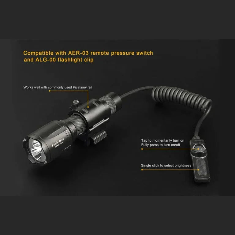 GUNMANSA FENIX TK25 IR FLASHLIGHT WITH INFRARED ILLUMINATOR