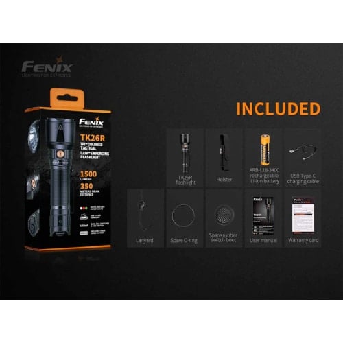 GUNMANSA Fenix TK26R - Rechargeable
