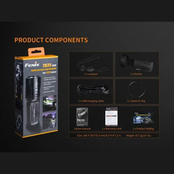 GUNMANSA FENIX TK35 FLASHLIGHT