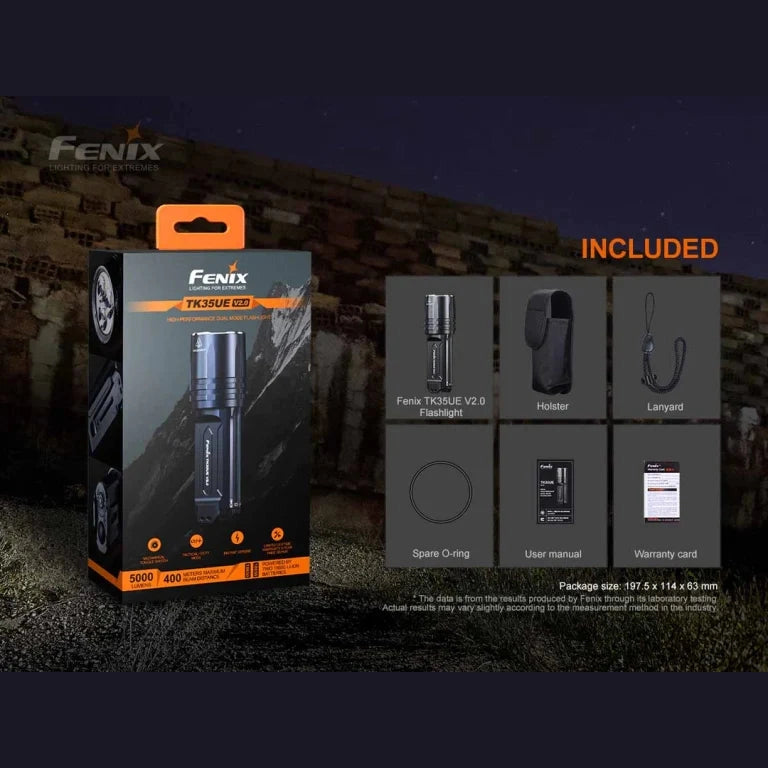 GUNMANSA Fenix TK35UE V2.0 LED Flashlight