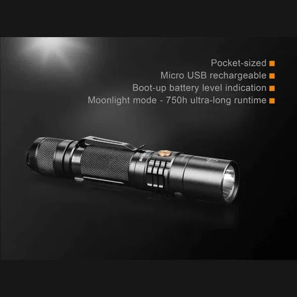 GUNMANSA FENIX UC35 V2.0 RECHARGEABLE FLASHLIGHT