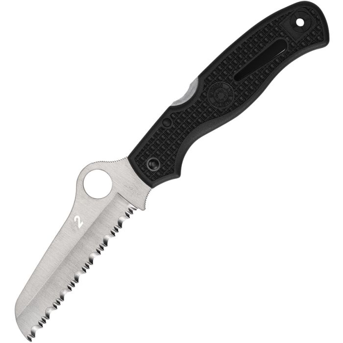 GUNMANSA Folding Knives Spyderco Atlantic Salt C89SBK Knife