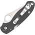 GUNMANSA Folding Knives Spyderco Para 3 Maxamet Knife C223GPDGY