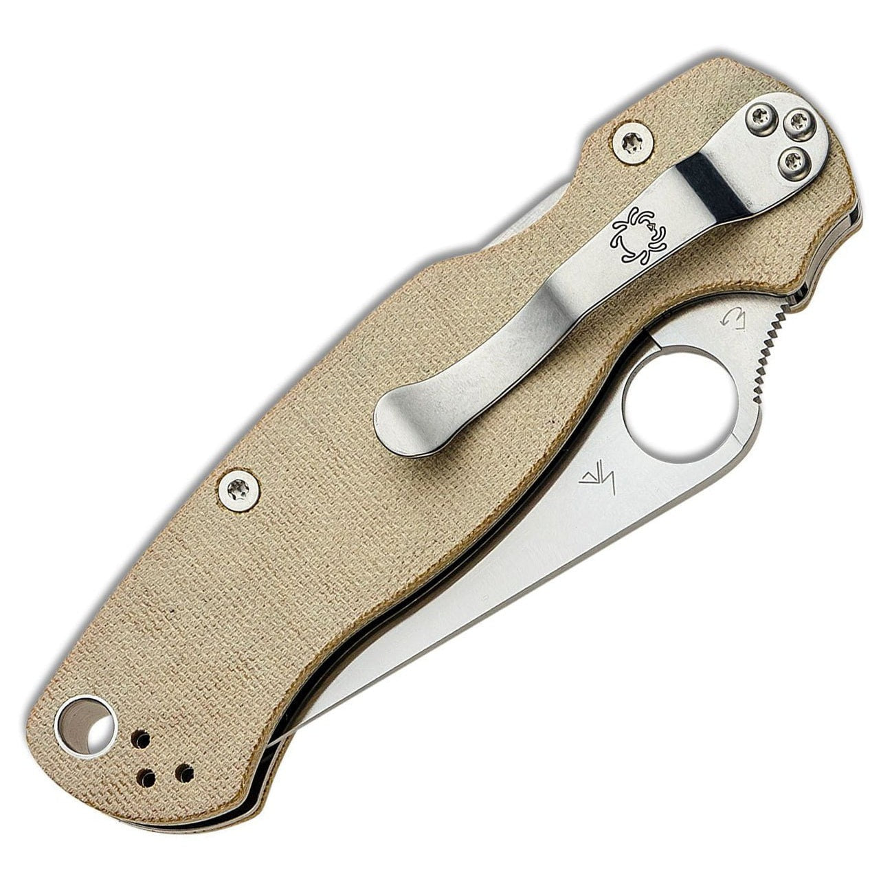 GUNMANSA Folding Knives Spyderco Paramilitary 2 C81MPCW2