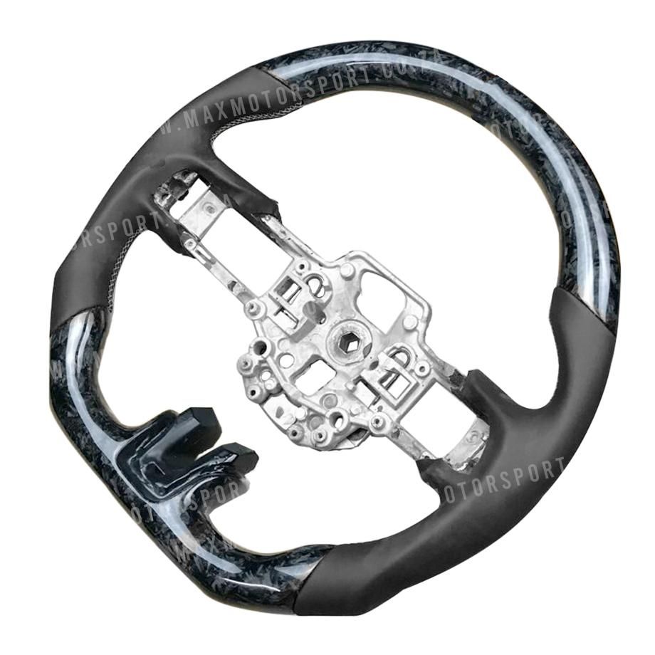 GUNMANSA Forged Carbon Fibre Steering Wheel - Suitable To Fit Mustang (2018-On)