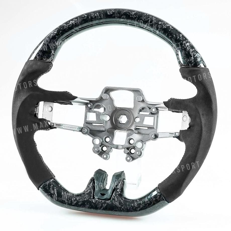 GUNMANSA Forged Carbon Fibre Steering Wheel - Suitable To Fit Mustang (2018-On)