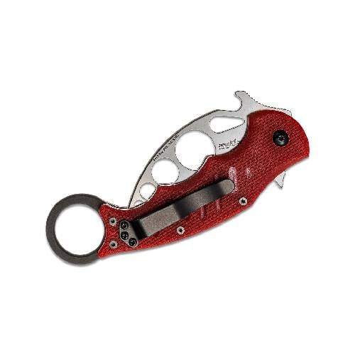 GUNMANSA Fox 479 TK Karambit Trainers Folding Knife Bld 420c G10 Handle