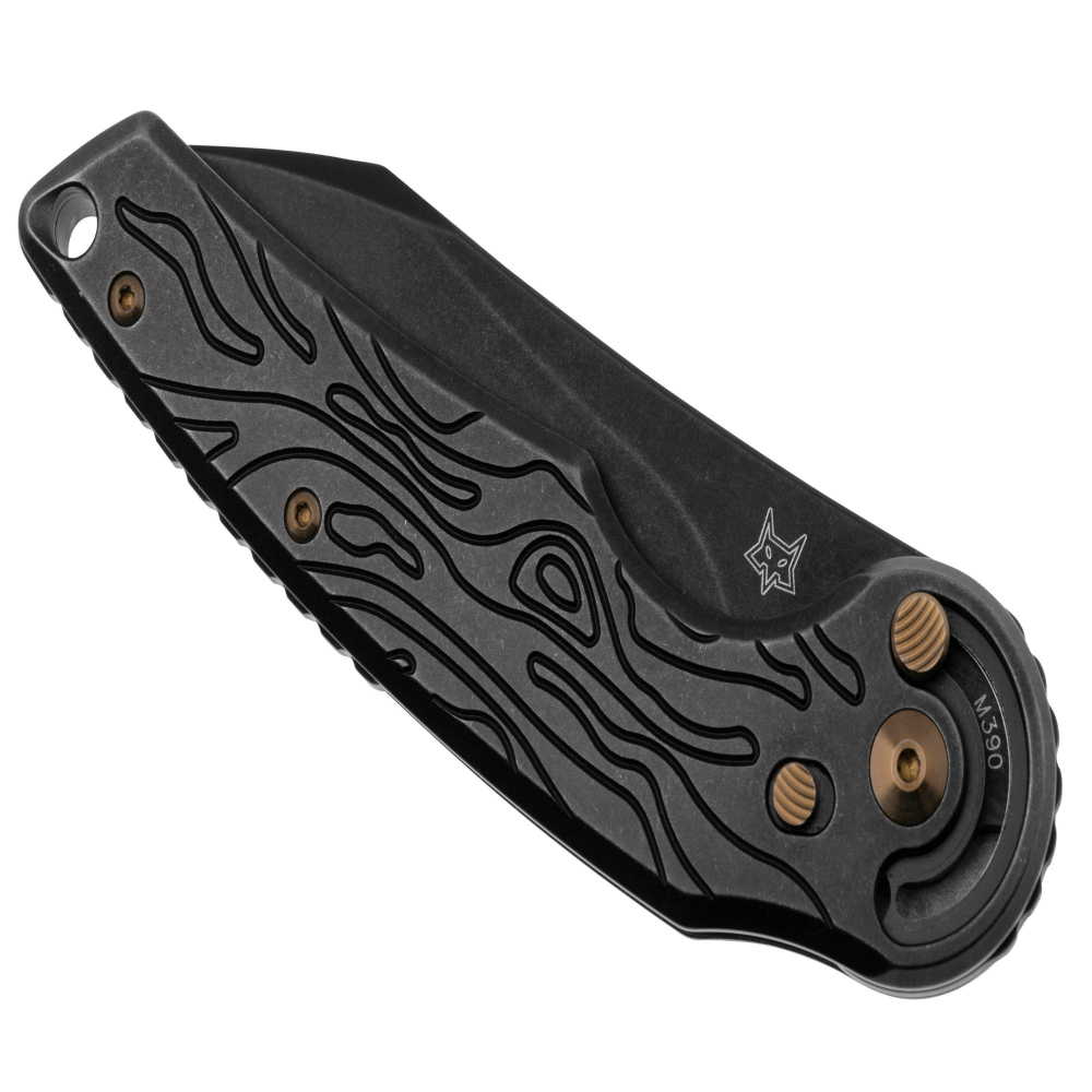 GUNMANSA FOX ANARCNIDE JUPITER FOLDING KNIFE STAINLESS STEEL M390 – FX-555 TICF
