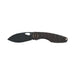 GUNMANSA FOX CHILIN FOLDING KNIFE M398 BLACK PVD STONE WASHED Knife BLACK – FX-530 TIDSW