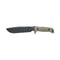 GUNMANSA FOX COMBAT JUNGLE FIXED N690 BLACK IDROGLIDER Knife 3D – FX-133 MGT
