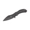 GUNMANSA Fox FX-533 Ti Shadow-Titanium Folding Knife