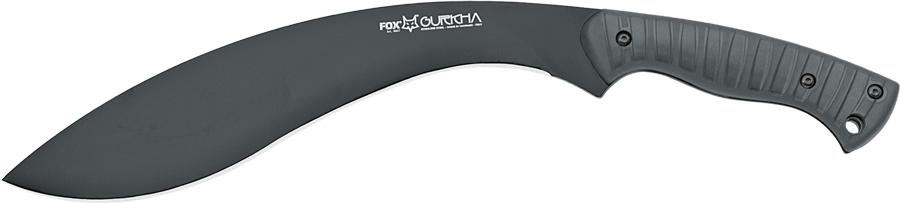 GUNMANSA FOX Gurkha Knife Blade Stainless Steel 440A ABS HOL Black 660