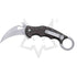 GUNMANSA FOX KARAMBIT FRAME LOCK WITH CARBON FIBRE HANDLE BEAD BLASTED Knife FX-599TICS