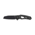 GUNMANSA FOX Metamorphosis Folding Knife Stainless Steel M390 PVD Black Blade, Carbon Fiber 3K Handle – FX-556-A4