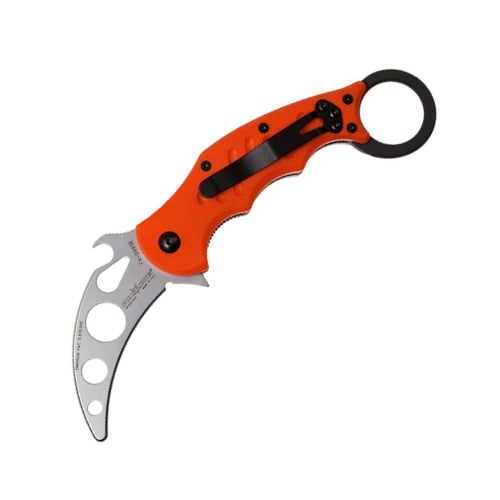 GUNMANSA FOX Training Folding Karambit 2.56" Orange - FOX-599TK