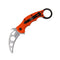 GUNMANSA FOX Training Folding Karambit 2.56" Orange - FOX-599TK