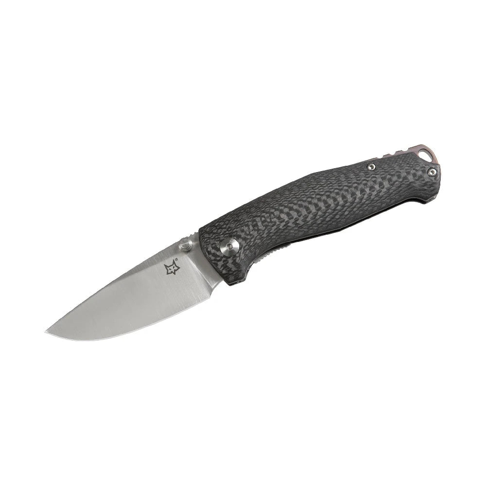 GUNMANSA FOX TUR Folder Vox Design Carbon Fiber Handle Knife FX-528