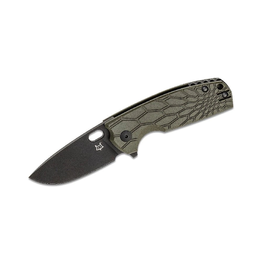 GUNMANSA FOX VOXNAES CORE Flipper Knife - FX-604 OD