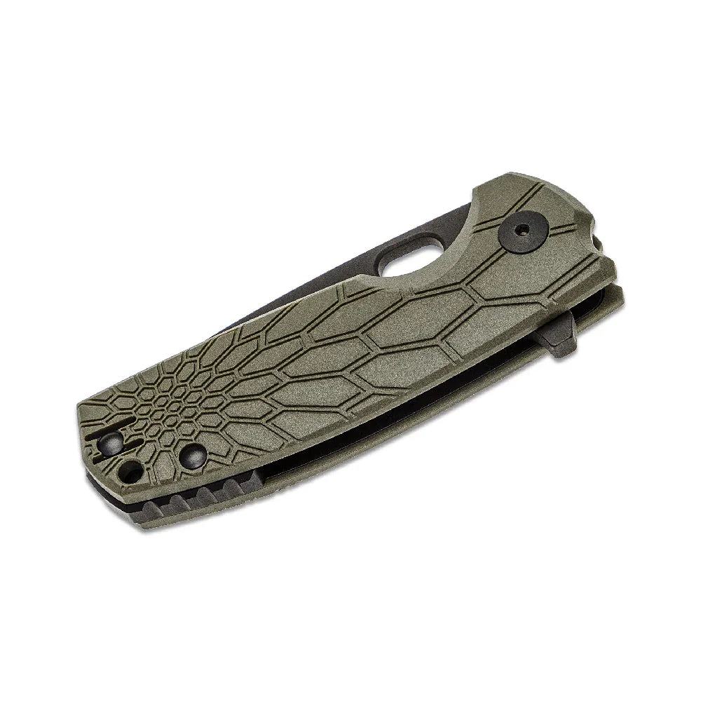 GUNMANSA FOX VOXNAES CORE Flipper Knife - FX-604 OD