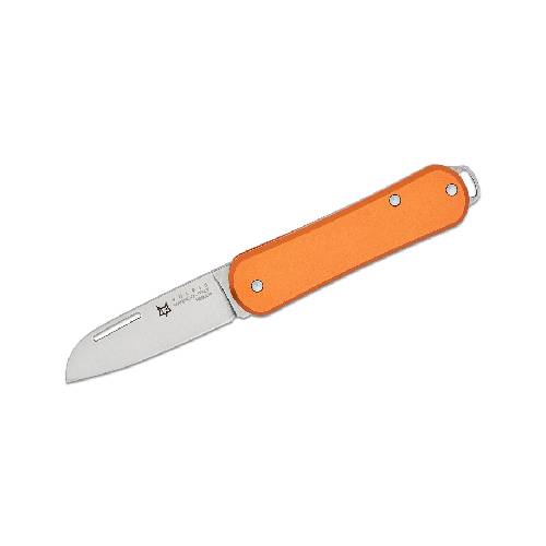 GUNMANSA FOX Vulpis N690 Polish Blade Orange Handle - FX-VP108 OR