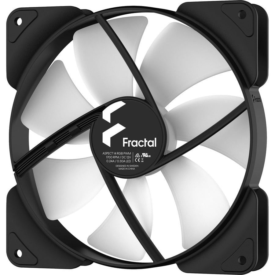 GUNMANSA Fractal Design Aspect 14 RGB PWM Cooling Fan - 3 Pack