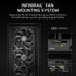 GUNMANSA FRAME 5000D RS Mid-Tower PC Case; 4x RS 140 PWM Fans; 2x 2.5'' ; 1x 3.5''; Black.