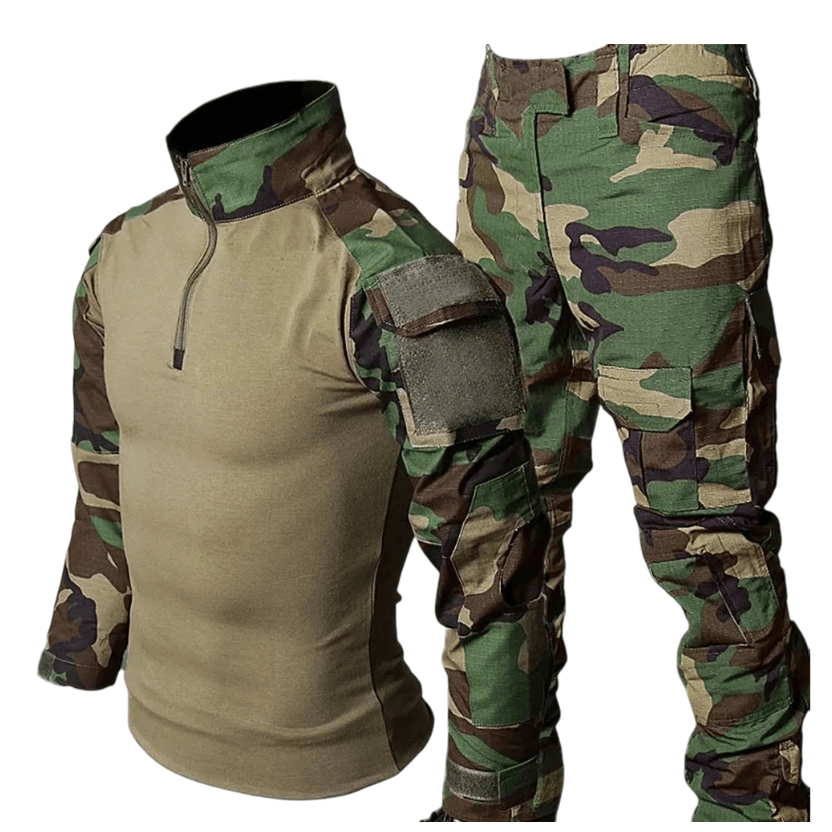 GUNMANSA Frog Suits Green Camo M