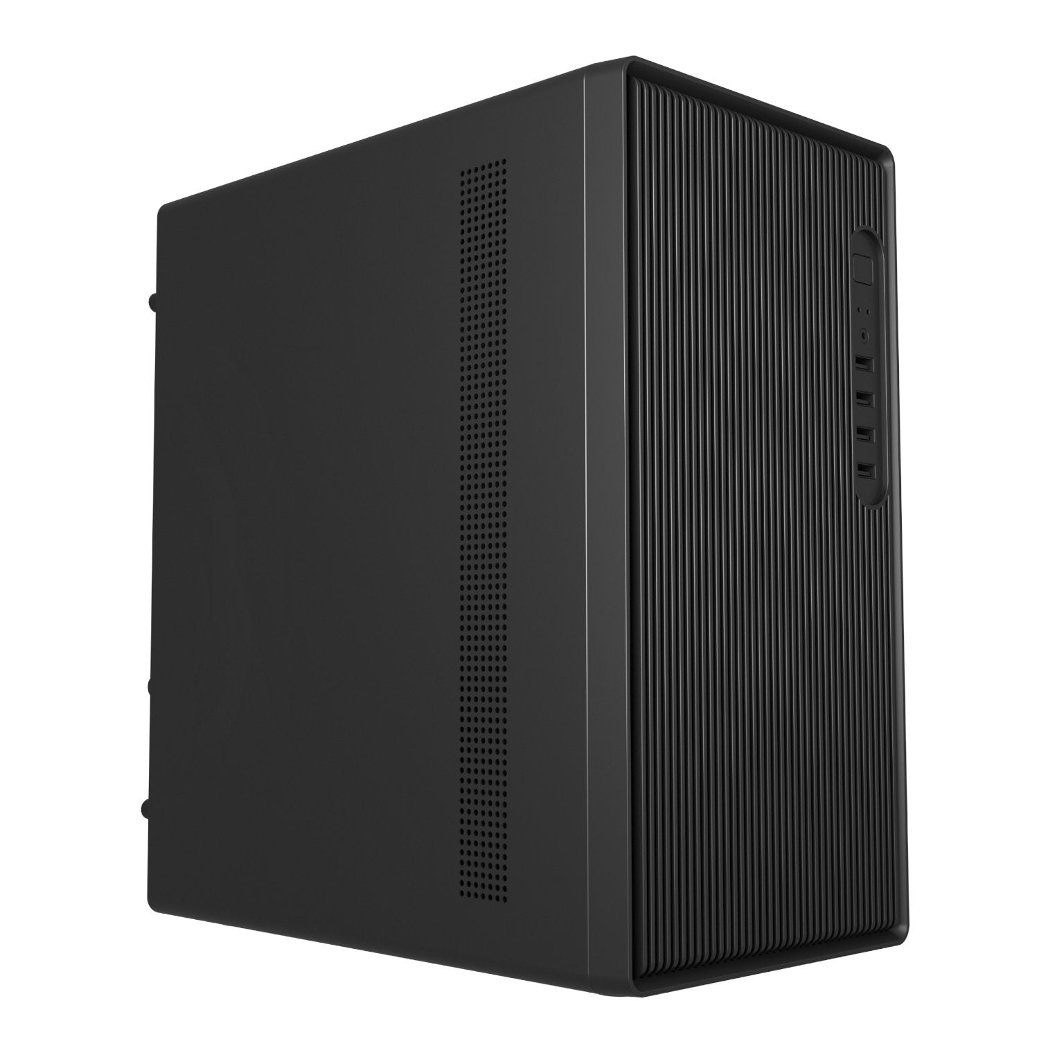GUNMANSA FSP S120 M-ATX Mid Tower Desktop Chassis - Black