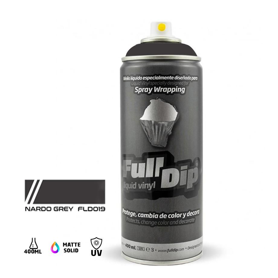 GUNMANSA Full Dip Liquid Vinyl Spray Paint 400ml - Nardo Grey