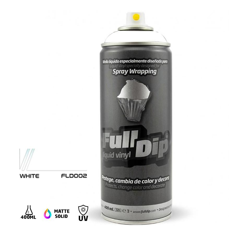 GUNMANSA Full Dip Liquid Vinyl Spray Paint 400ml - White