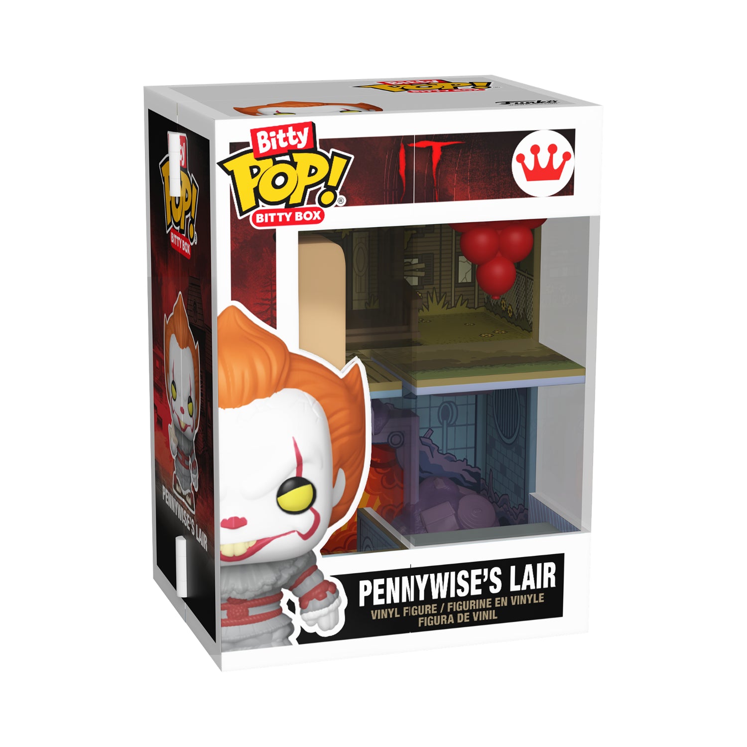 GUNMANSA Funko Bitty Pop! Bitty Box: IT - Pennywise Lair