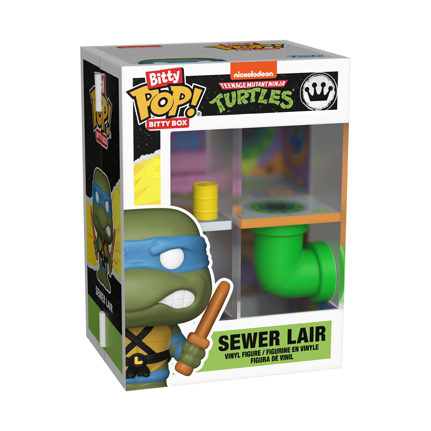 GUNMANSA Funko Bitty Pop! Bitty Box: Teenage Mutant Ninja Turtles - Sewer Lair