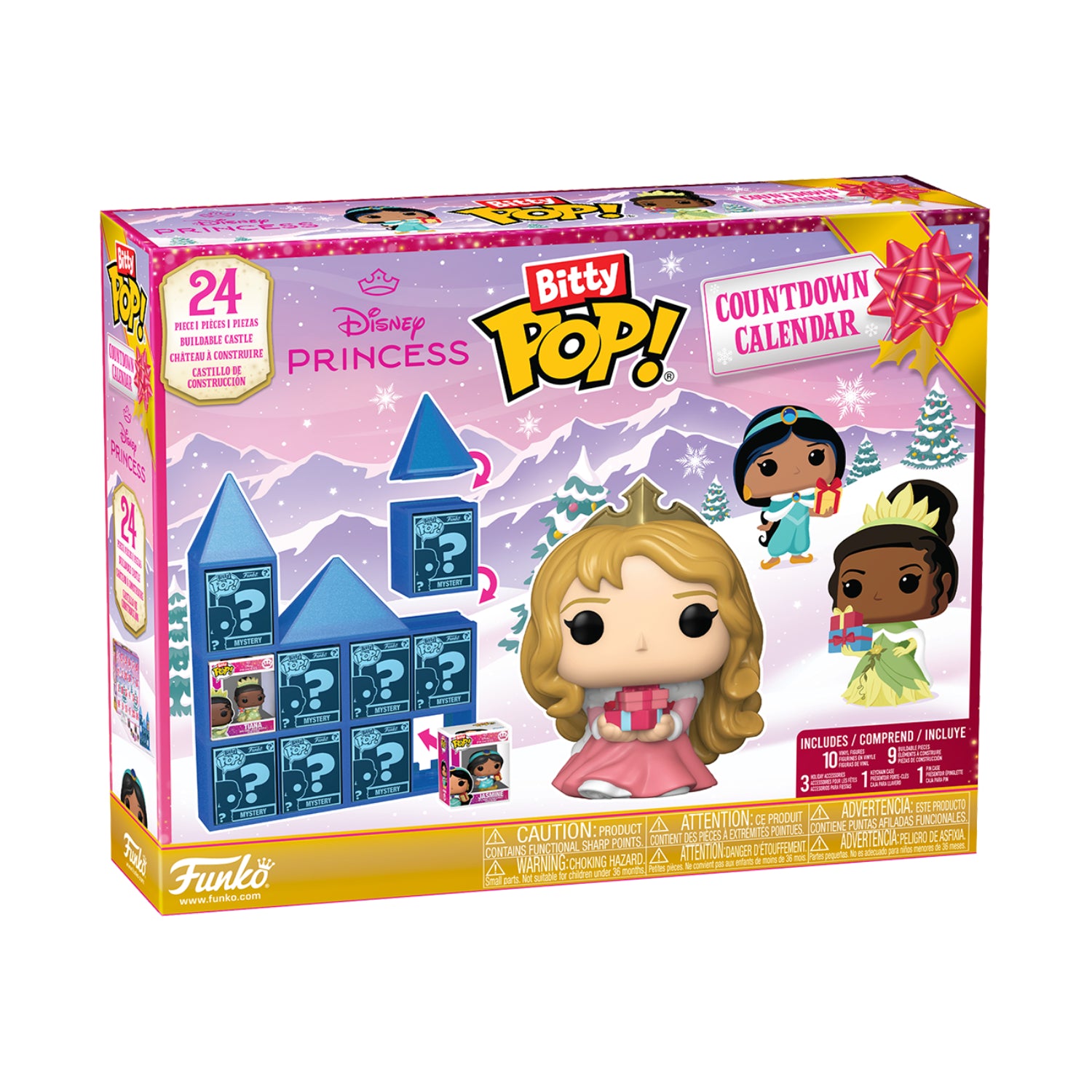 GUNMANSA Funko Bitty Pop! CC: Disney Princess - Countdown Calendar