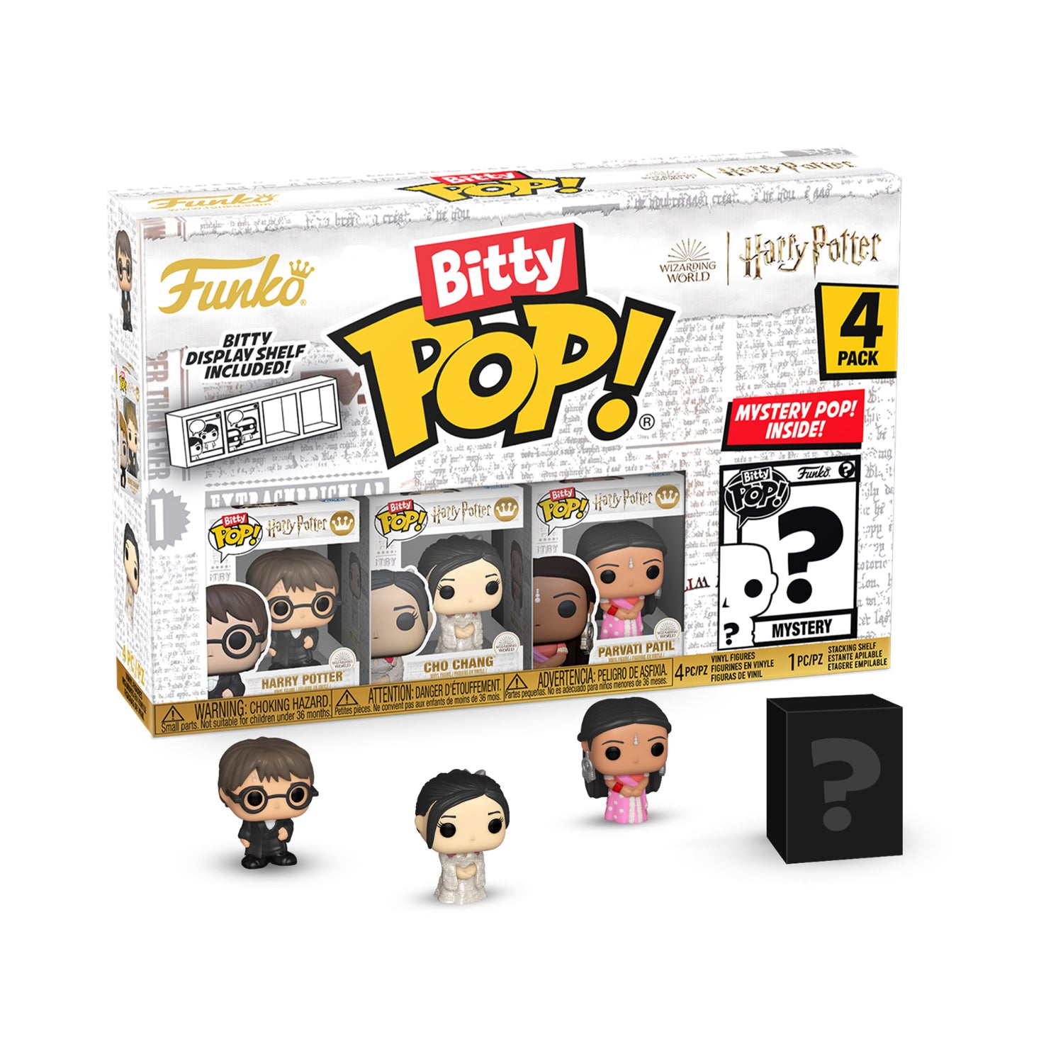GUNMANSA Funko Bitty Pop!: Harry Potter And The Goblet Of Fire - Series 1 4 Pack