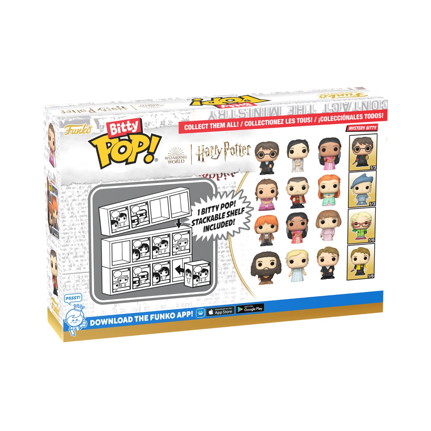 GUNMANSA Funko Bitty Pop!: Harry Potter And The Goblet Of Fire - Series 2 4 Pack