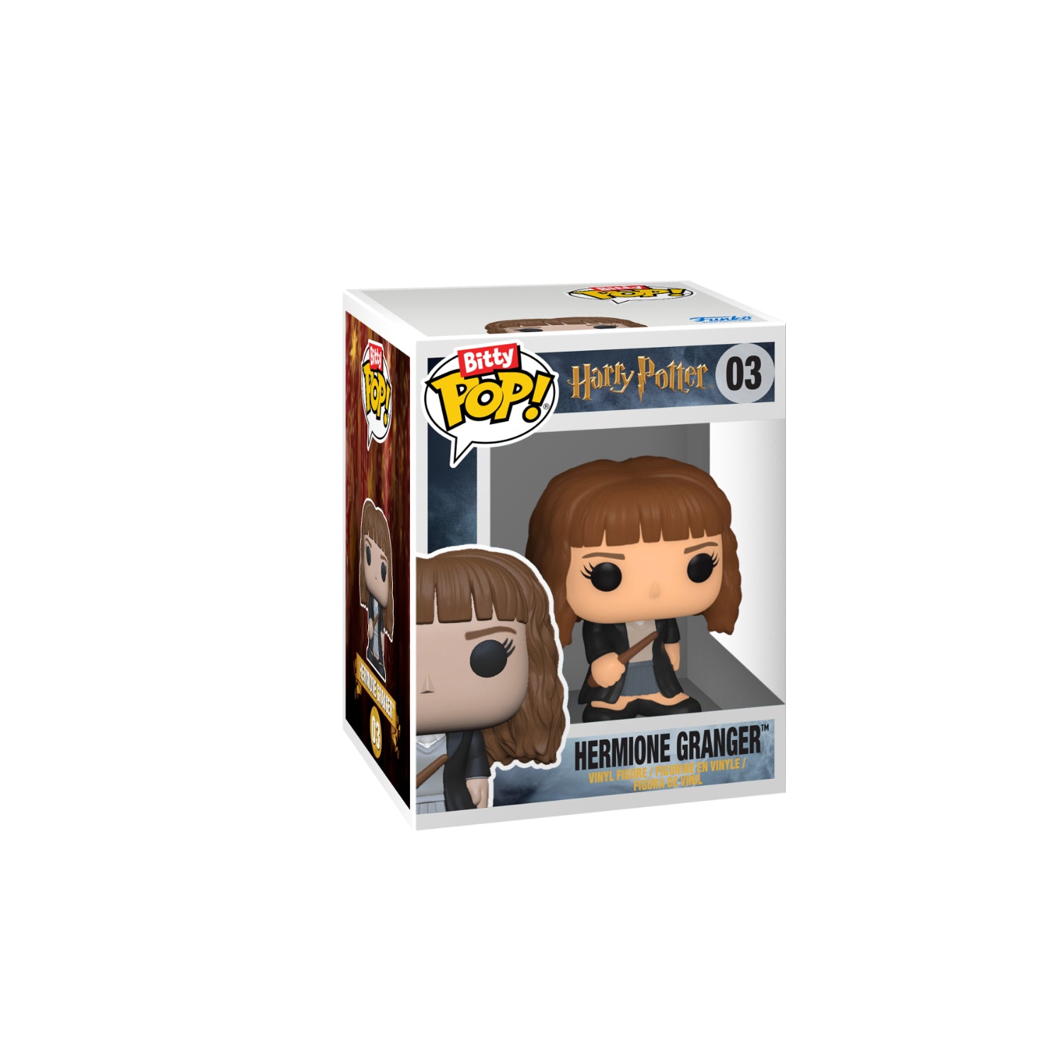 GUNMANSA Funko Bitty Pop!: Harry Potter - Hermione Granger & Ron Weasley 2 Pack