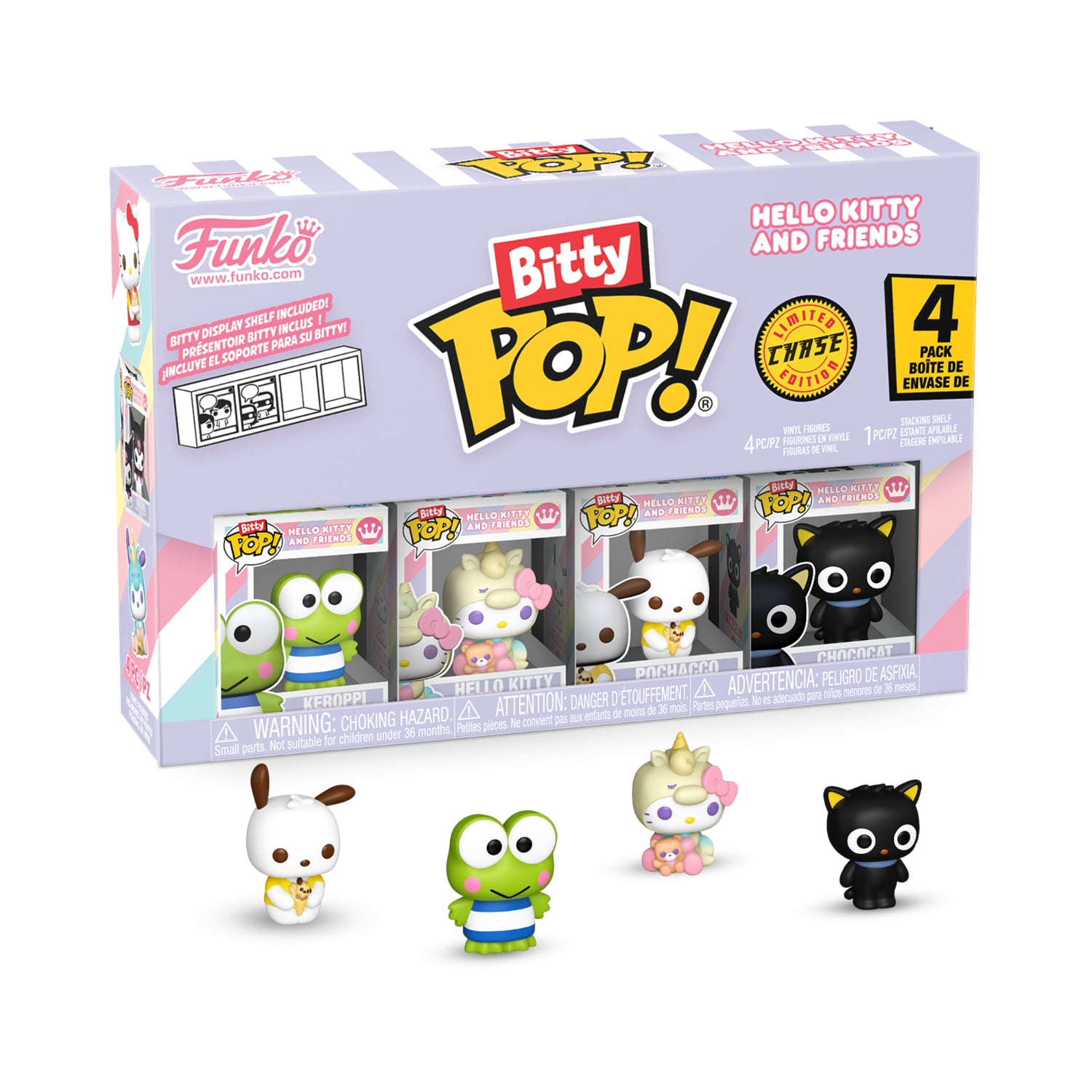 GUNMANSA Funko Bitty Pop!: Hello Kitty And Friends - Series 2 4 Pack