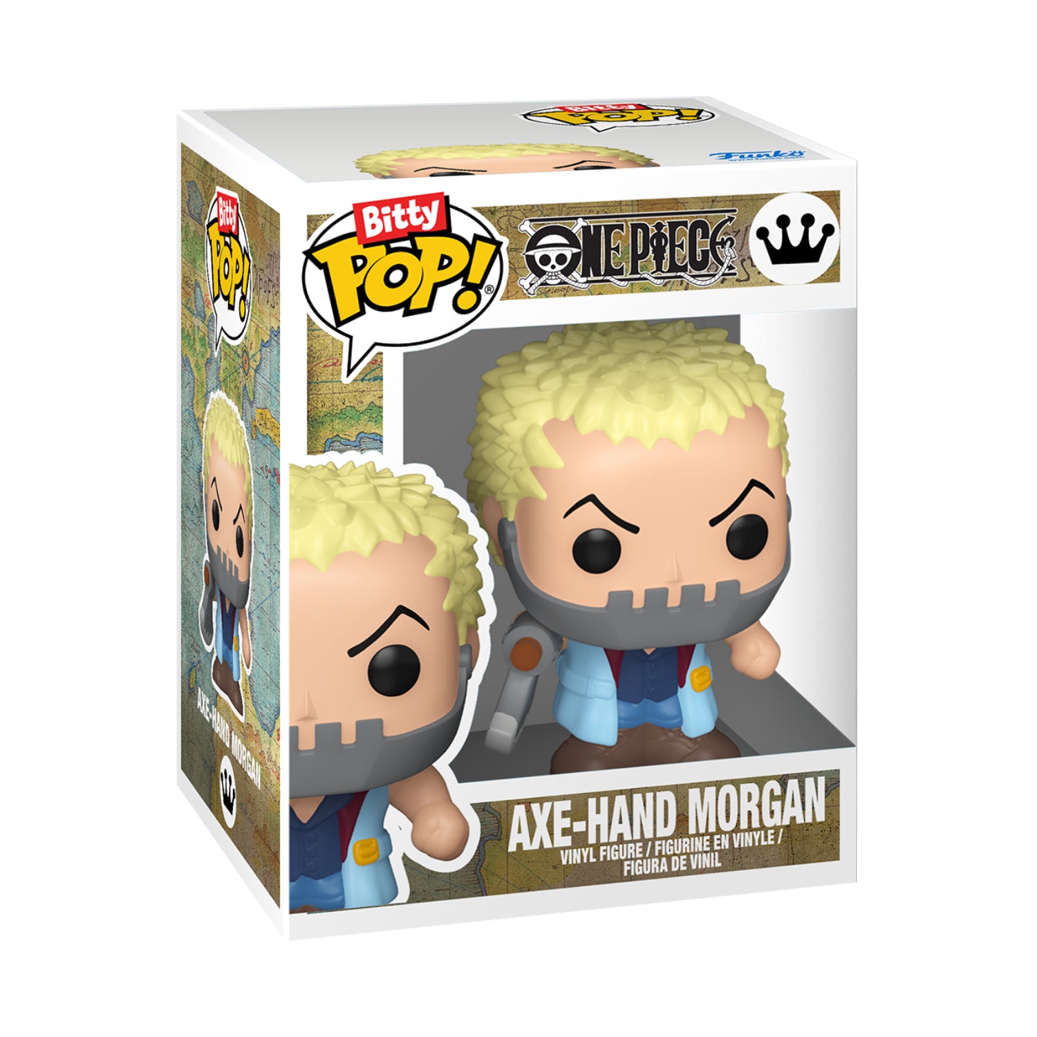 GUNMANSA Funko Bitty Pop!: One Piece - Series 1 4 Pack(Limited Chase Edition)