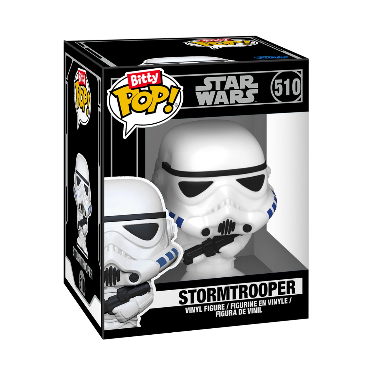 GUNMANSA Funko Bitty Pop!: Star Wars - Darth Vader & Stormtrooper 2 Pack