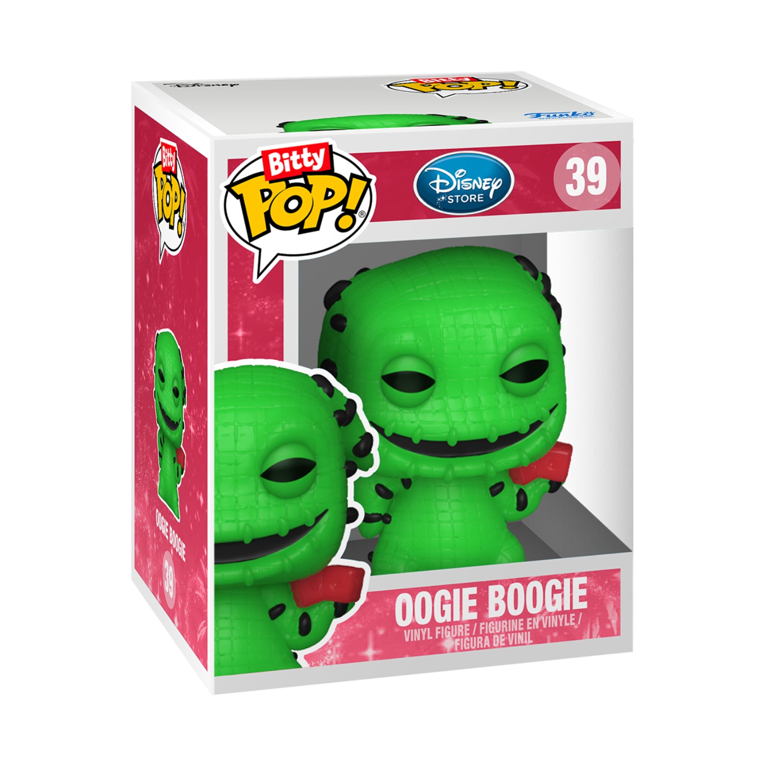 GUNMANSA Funko Bitty Pop!: The Nightmare Before Christmas - Oogie Boogie & Zero 2 Pack