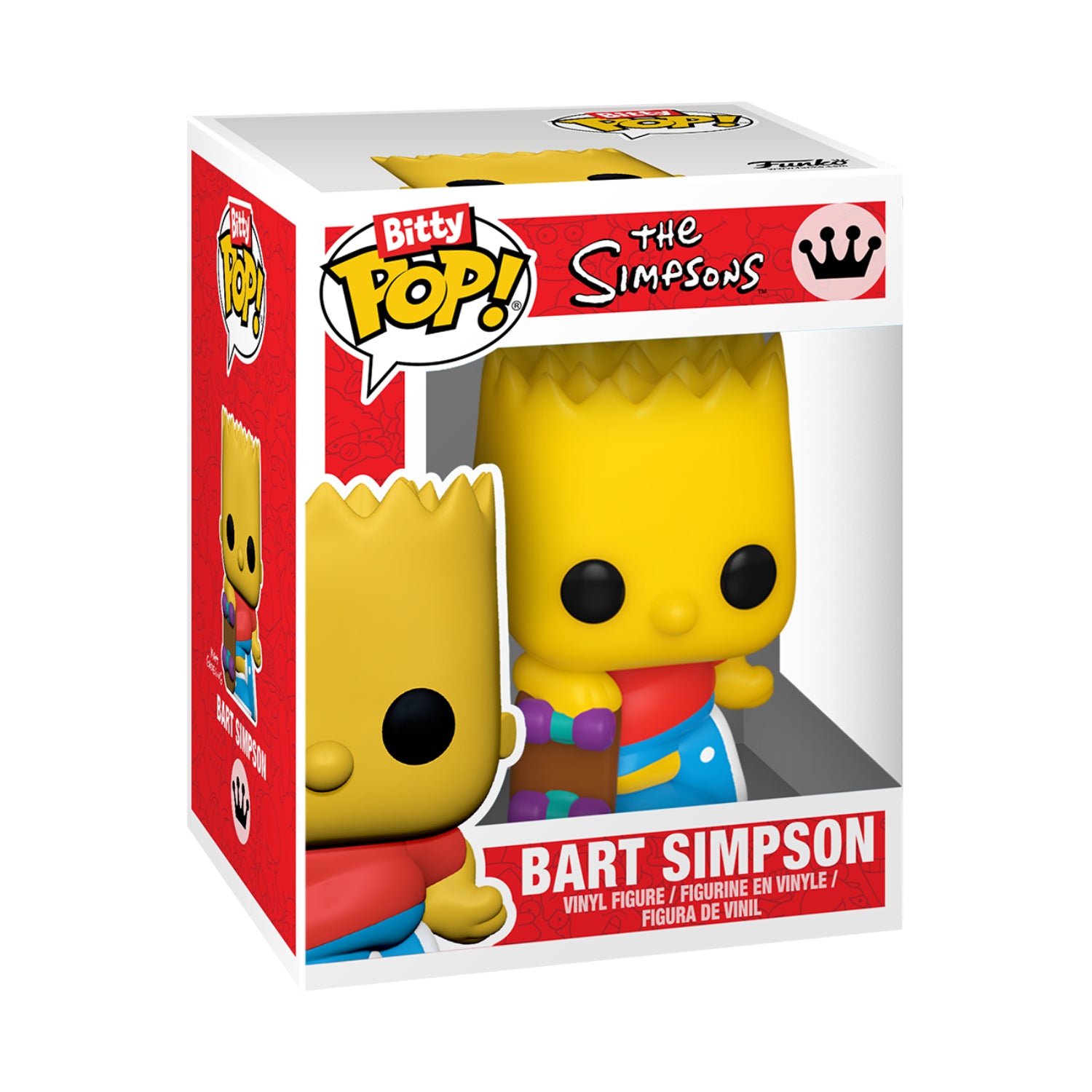 GUNMANSA Funko Bitty Pop!: The Simpsons - Series 1 4 Pack