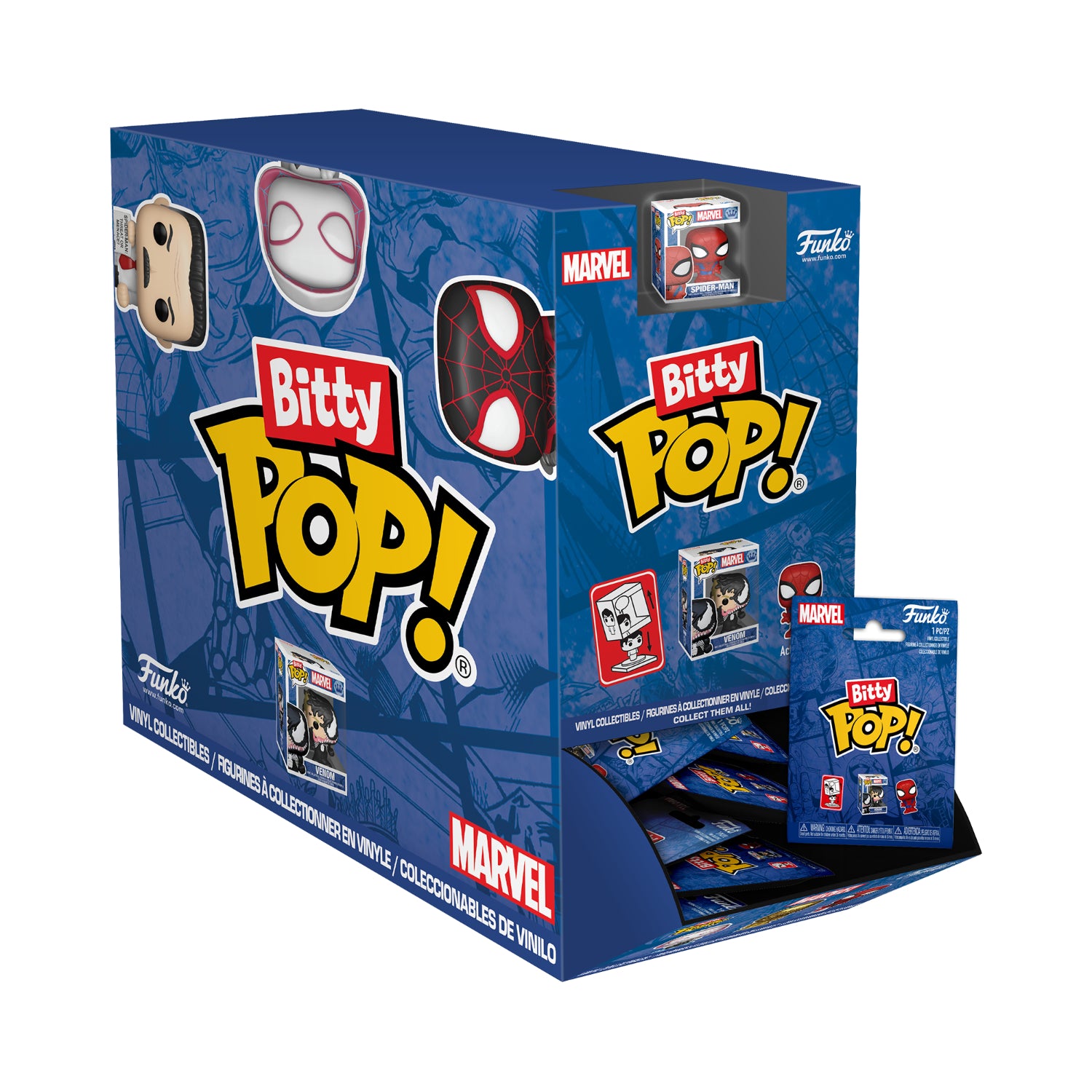 GUNMANSA Funko Mystery Bitty Pop!: Marvel Spiderman