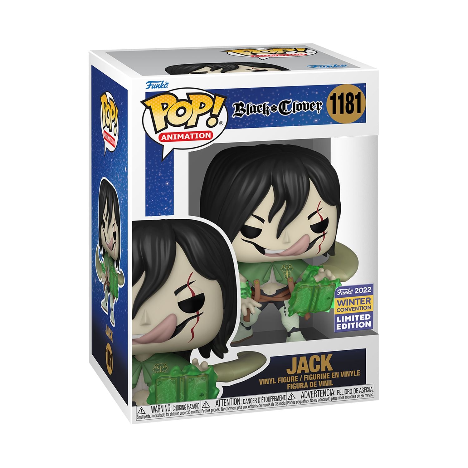 GUNMANSA Funko Pop! Animation: Black Clover - Jack (Funko 2022 Winter Convention Limited Edition)