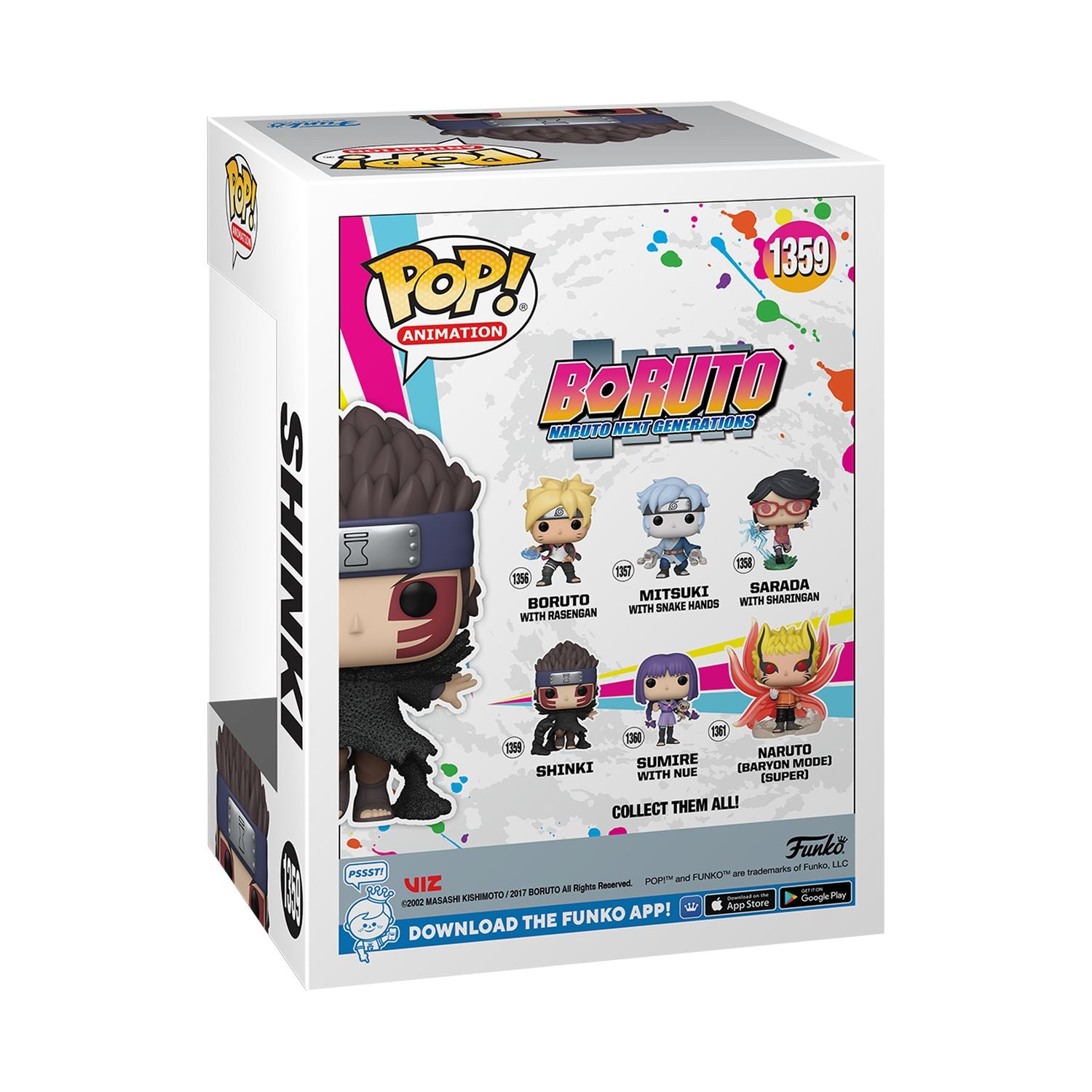 GUNMANSA Funko Pop! Animation: Boruto Naruto Next Generation - Shinki