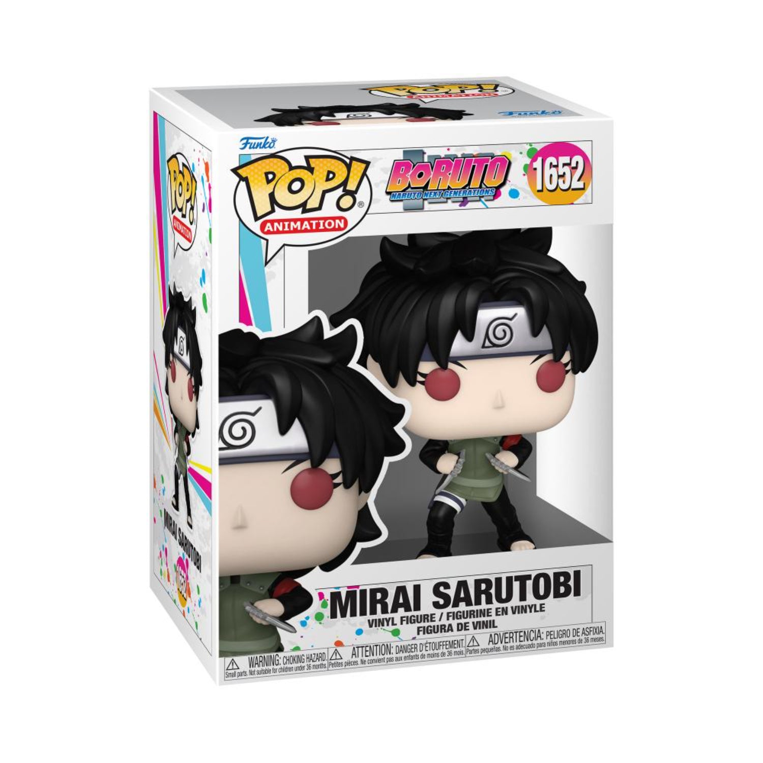 GUNMANSA Funko Pop! Animation: Boruto Naruto Next Generations - Mirai Sarutobi