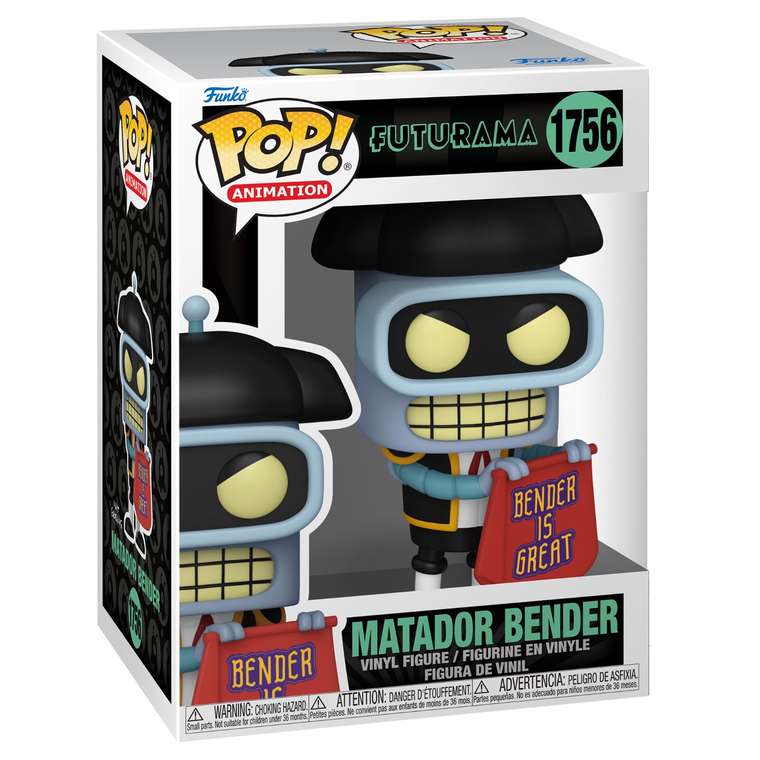 GUNMANSA Funko Pop! Animation: Futurama - Matador Bender