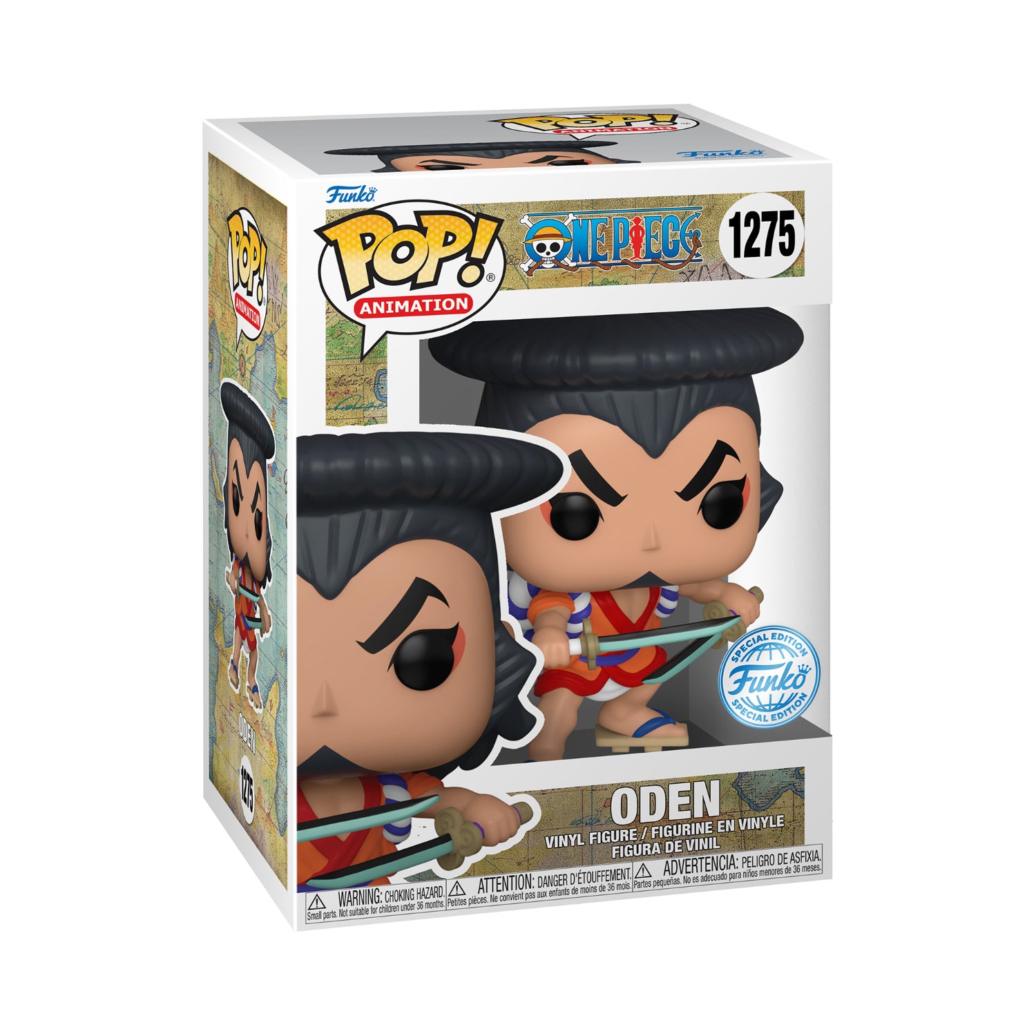 GUNMANSA Funko Pop! Animation: One Piece - Oden (Special Edition)